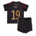 Cheap Germany Leroy Sane #19 Away Football Kit Children World Cup 2022 Short Sleeve (+ pants)